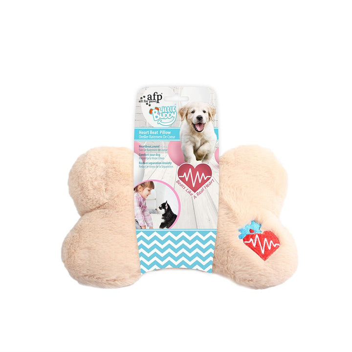 All For Paws Little Buddy - Heart Beat Plush - Pets Essentials