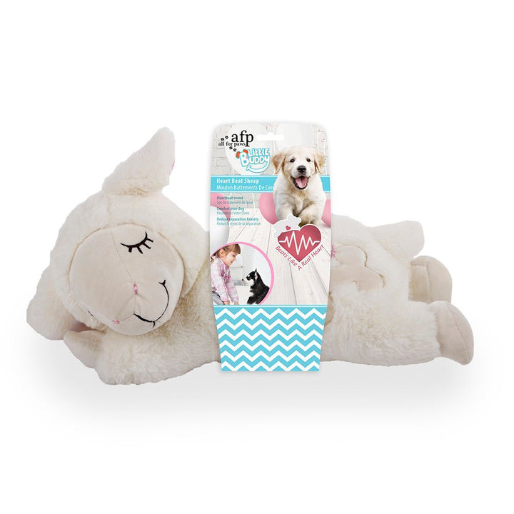All For Paws Little Buddy - Heart Beat Plush - Pets Essentials