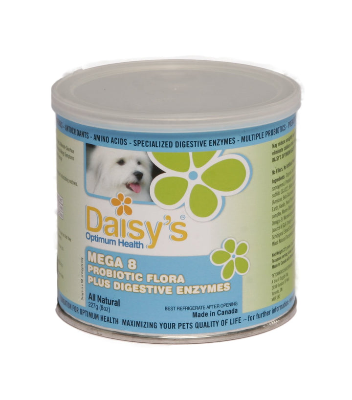 Daisy's Mega 8 Probiotic Flora Plus Digestive Enzymes - Pets Essentials