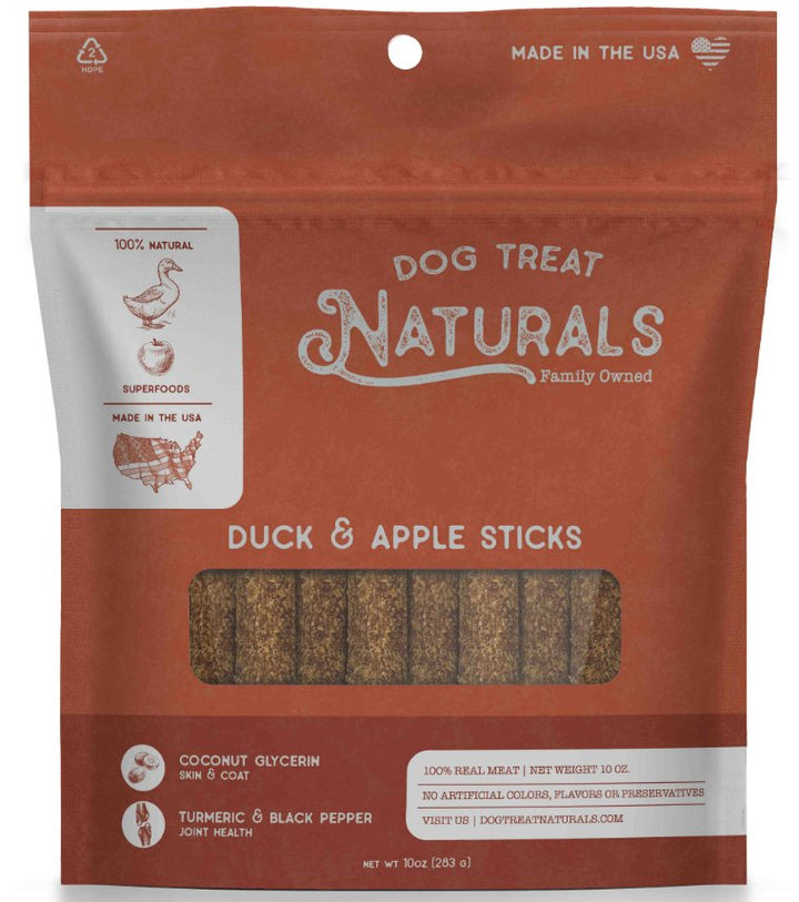 Dog Treat Naturals Superfood Sticks - Duck & Apple - Pets Essentials