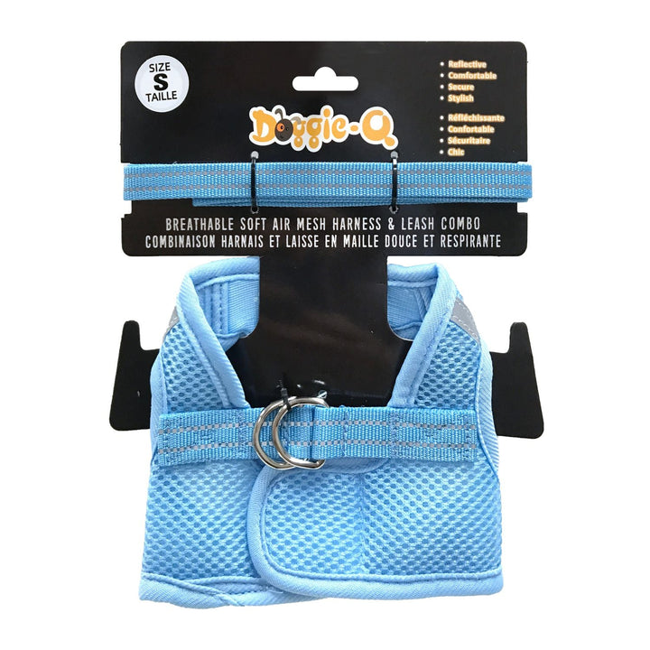 Doggie - Q Mesh Harness with Leash - Pets Essentials