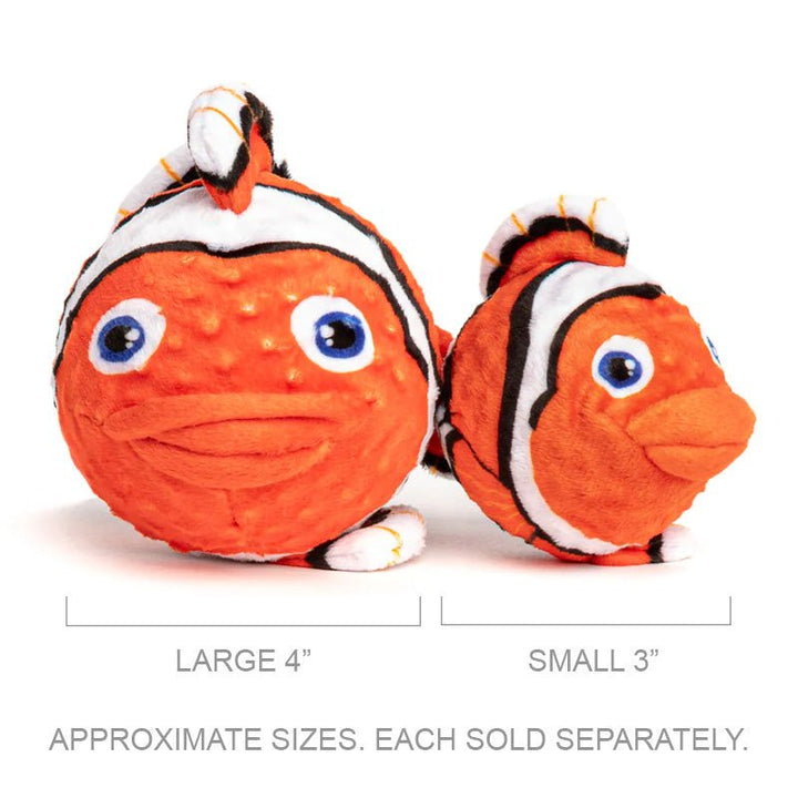 fabdog faball Squeak Toy - Clown Fish - Pets Essentials