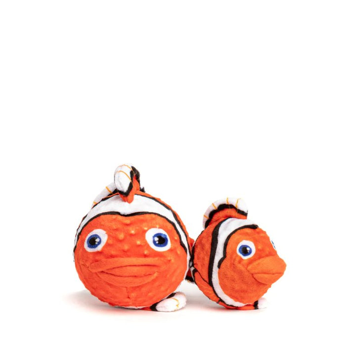 fabdog faball Squeak Toy - Clown Fish - Pets Essentials
