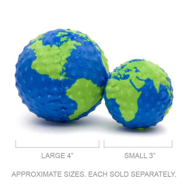 fabdog faball Squeak Toy - Earth - Pets Essentials