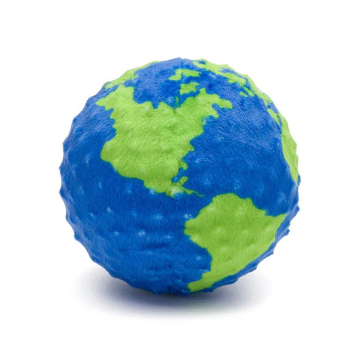 fabdog faball Squeak Toy - Earth - Pets Essentials