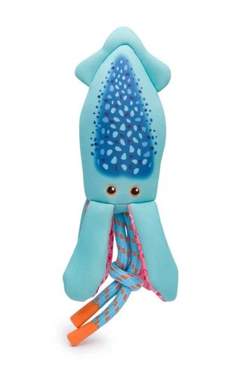 fabdog Floaties Squeak Toy - Squid - Pets Essentials