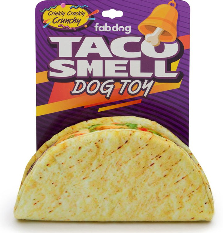 fabdog Foodies Squeak Toy - Taco Smell - Pets Essentials