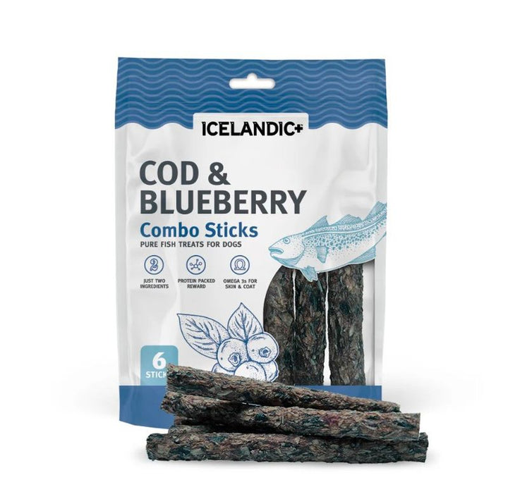 Icelandic+ Cod & Blueberry Combo Sticks - Pets Essentials