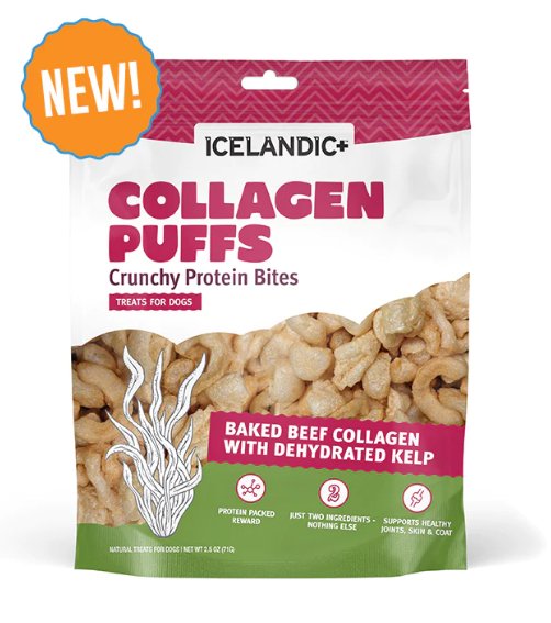 Icelandic+ Collagen Puffs for Dogs - Kelp - Pets Essentials