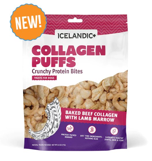 Icelandic+ Collagen Puffs for Dogs - Lamb Marrow - Pets Essentials