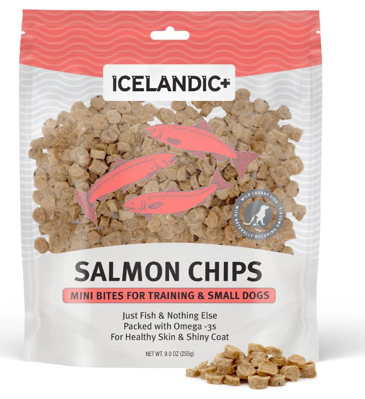 Icelandic+ Salmon Chips Mini Bites - Pets Essentials