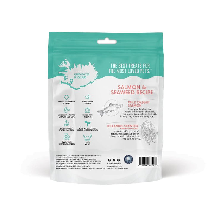 Icelandic+ Soft Chew Nibblets for Cats - Salmon & Seaweed - Pets Essentials