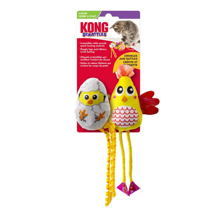 KONG Scrattles Catnip Toy - Easter - Pets Essentials