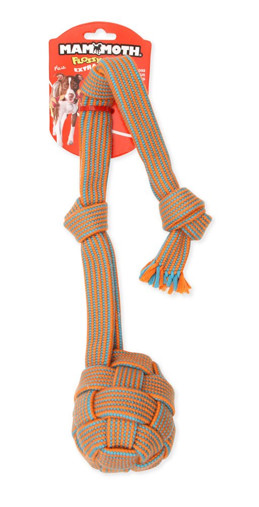 Mammoth EXTRA Webbing Ball with Fling Handle - Pets Essentials