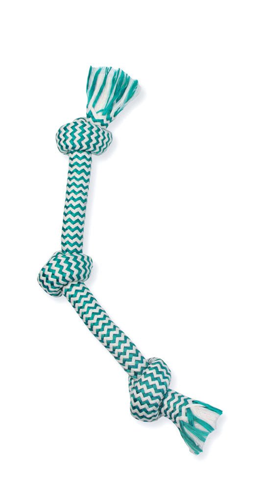 Mammoth Flossy Chews - Extra Fresh - 3 Knot Bones - Pets Essentials