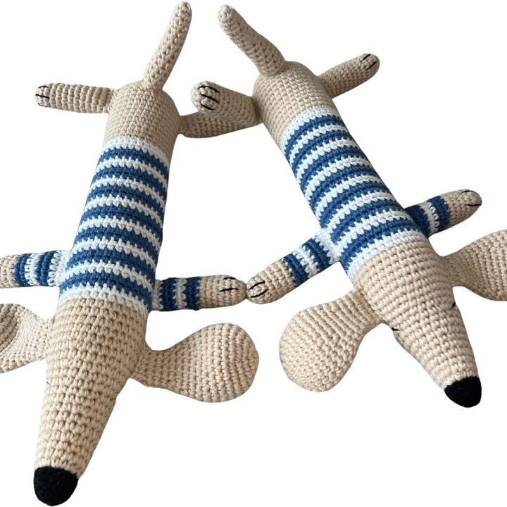 MiaMuji Crochet Dog Toy - Dachshund The Sailor - Pets Essentials