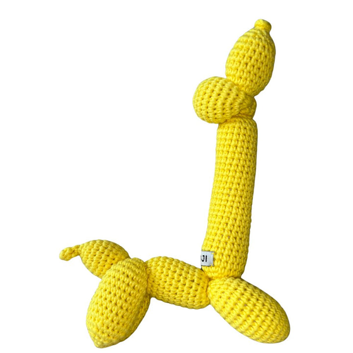 MiaMuji Crochet Dog Toy - James the Giraffe - Pets Essentials