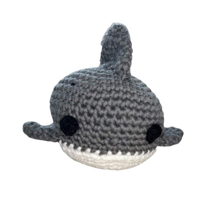 MiaMuji Crochet Dog Toy - Shark The Ball - Pets Essentials