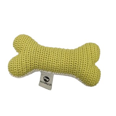 MiaMuji Crochet Toy - Medium Bone - Pets Essentials