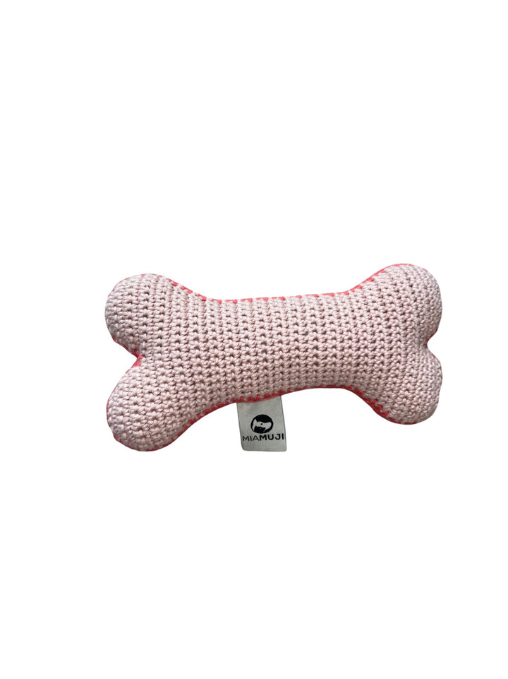 MiaMuji Crochet Toy - Medium Bone - Pets Essentials