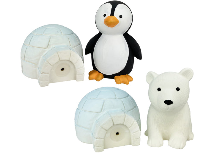 Multipet Squeaker Toy - Polar Pals - Pets Essentials