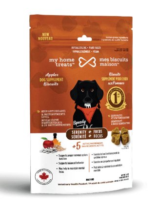 my home treats Dog Supplement Biscuits - Serenity + Focus - Pets Essentials