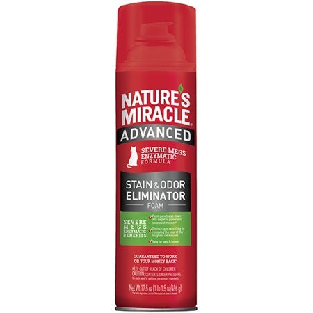 Nature's Miracle Advanced Stain & Odour Foam - Cat - Pets Essentials