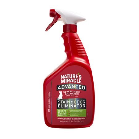 Nature's Miracle Advanced Stain & Odour Spray - Cat - Pets Essentials