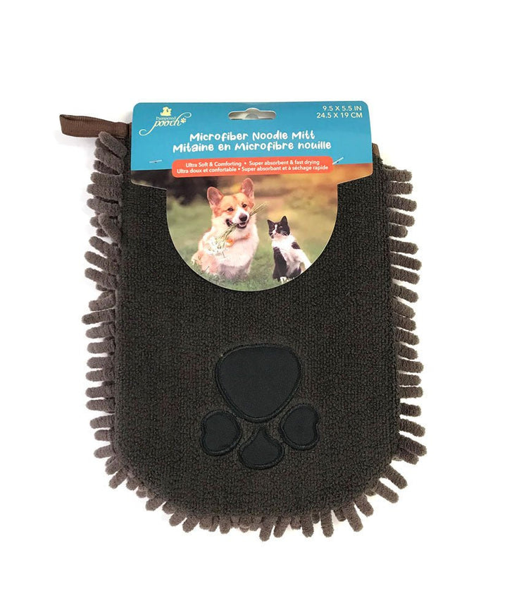 Pampered Pooch Microfibre Pet Wash Mitt - Pets Essentials