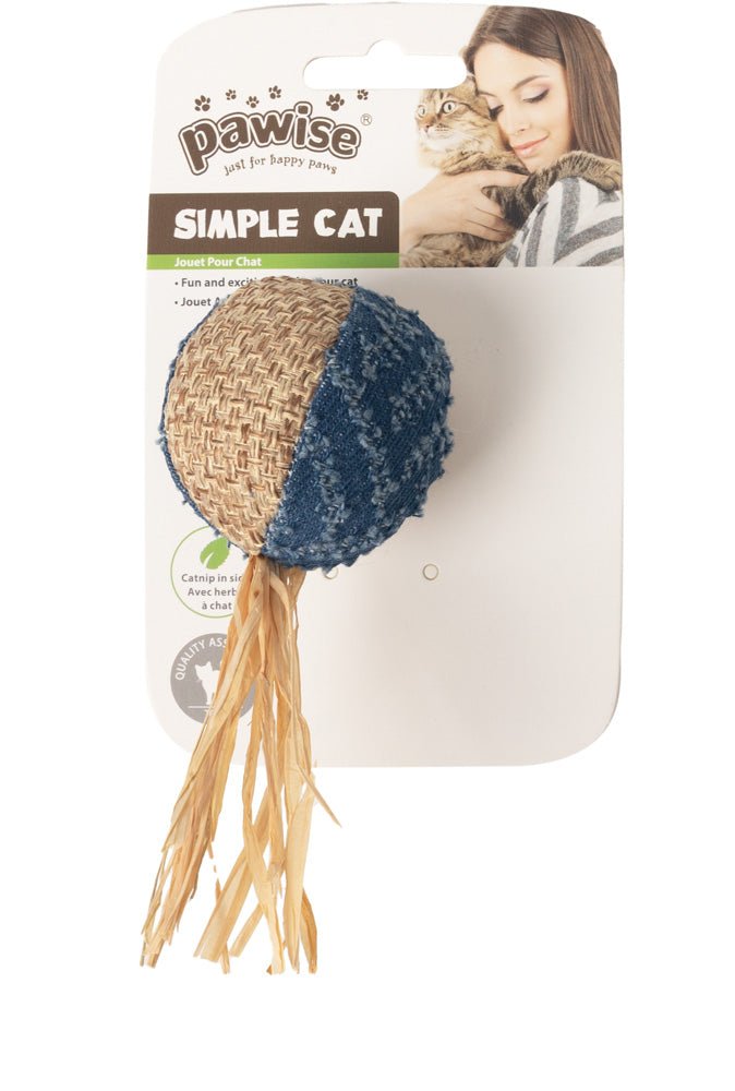 Pawise Simple Cat Toy - Ball - Pets Essentials