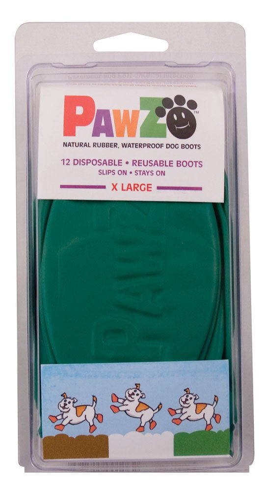 PAWZ Rubber Dog Boots - Colour - Pets Essentials