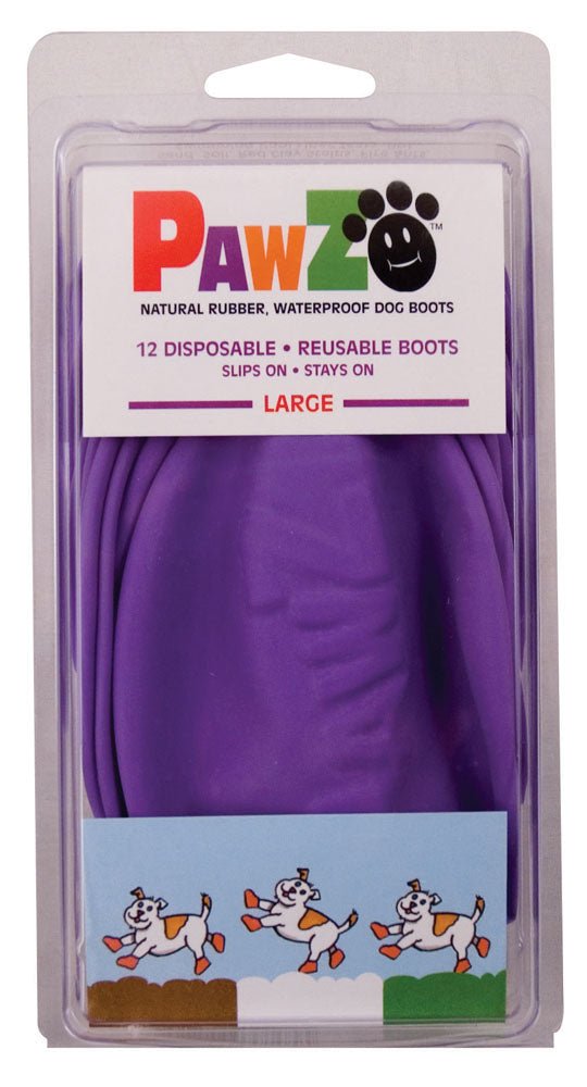 PAWZ Rubber Dog Boots - Colour - Pets Essentials