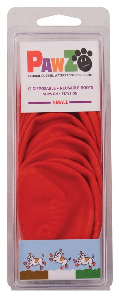 PAWZ Rubber Dog Boots - Colour - Pets Essentials