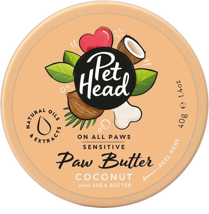 PetHead On All Paws Paw Butter - Coconut - Pets Essentials