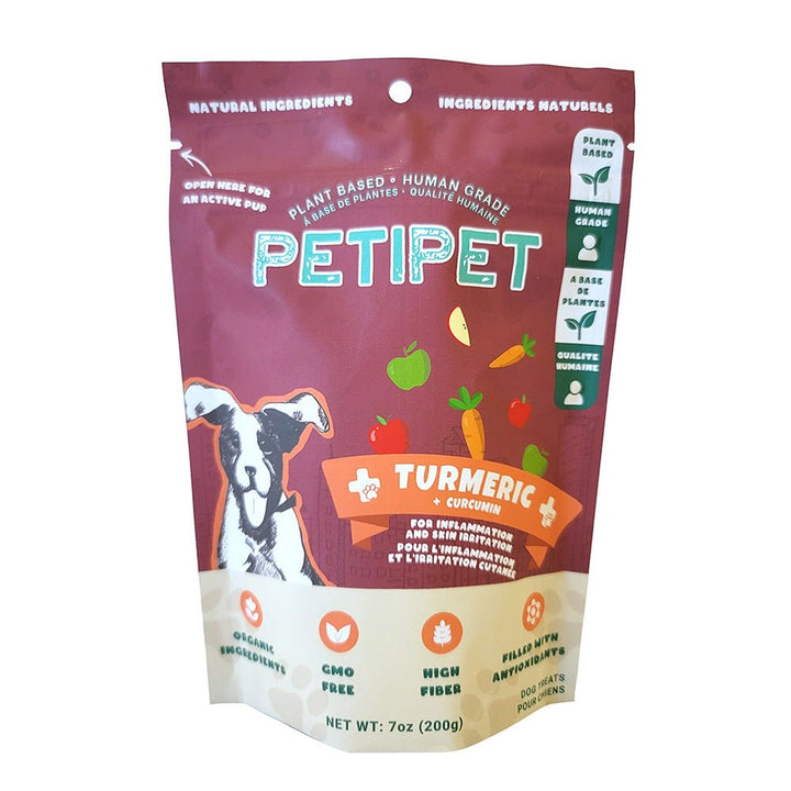 PETIPET Functional Treat - Turmeric & Curcumin - Pets Essentials