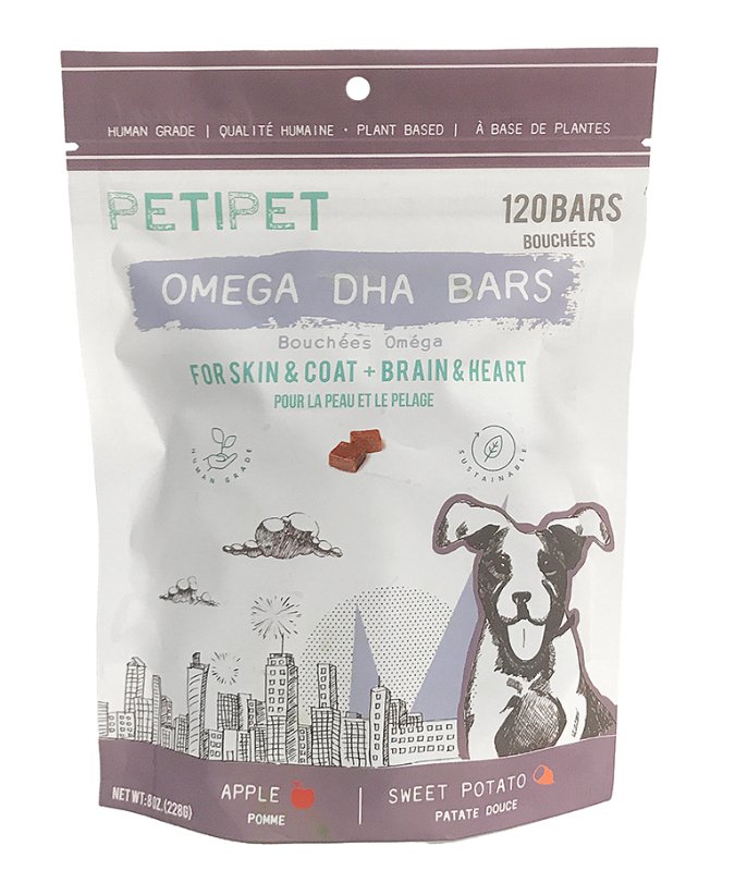 PETIPET Omega DHA Bars - Pets Essentials