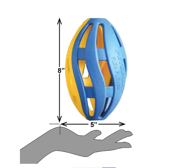 Petsport Flea Flicker Football - Pets Essentials