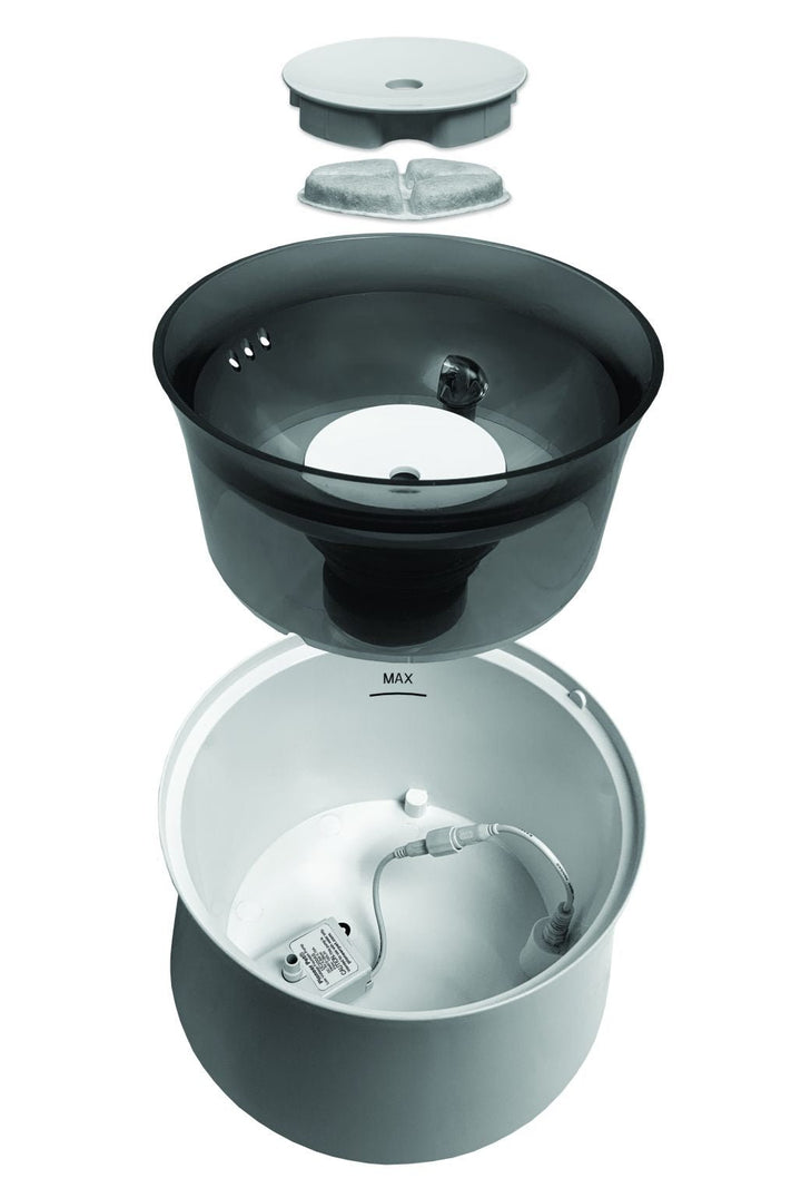 PIONEER Elevated Vortex Drinking Fountain - Pets Essentials