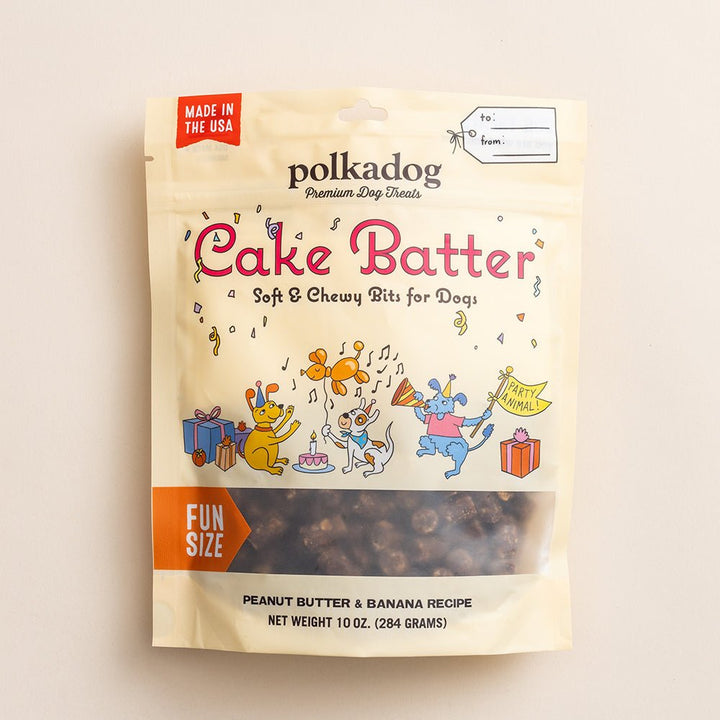 polkadog Cake Batter Peanut Butter & Banana Treat - Pets Essentials