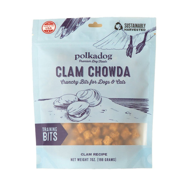 polkadog Clam Chowda Training Bits - Pets Essentials