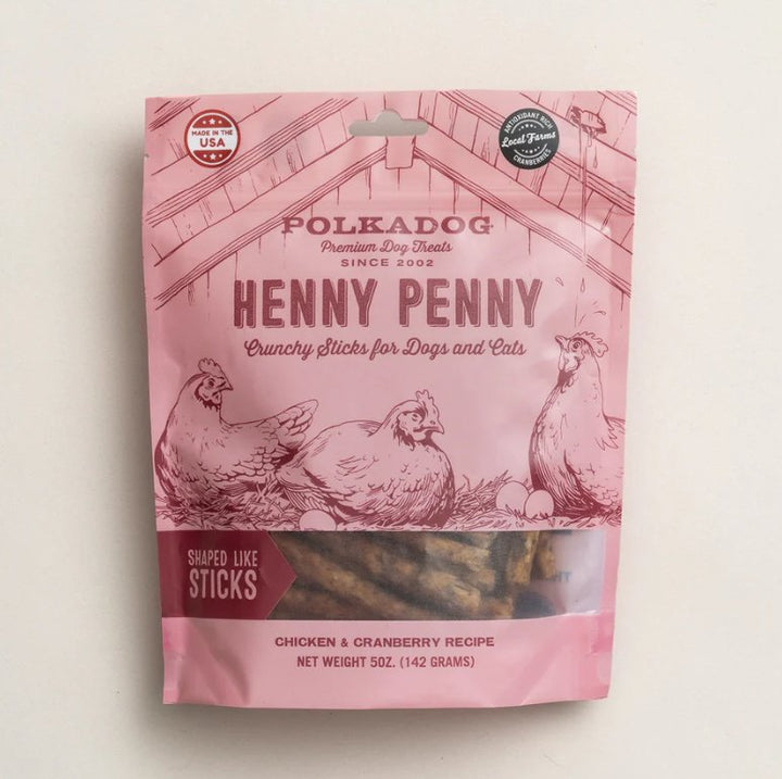 polkadog Henny Penny Crunchy Sticks - Pets Essentials