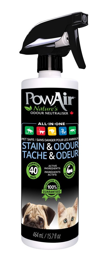 PowAir Stain & Odour Spray - Pets Essentials