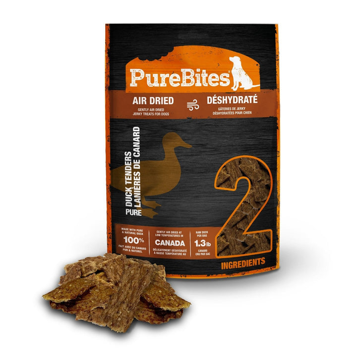 PureBites Air Dried Duck Jerky - Canine - Pets Essentials