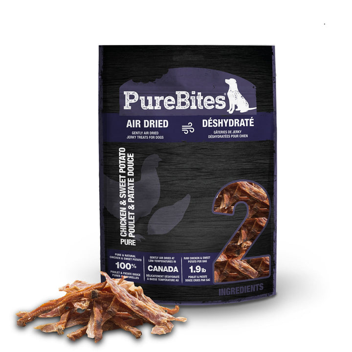 PureBites Chicken & Sweet Potato Jerky - Canine - Pets Essentials