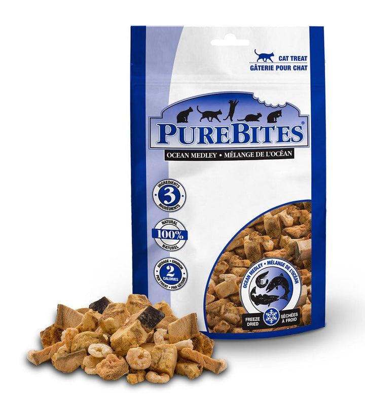 PureBites Freeze Dried Treats - Ocean Medley - Feline - Pets Essentials