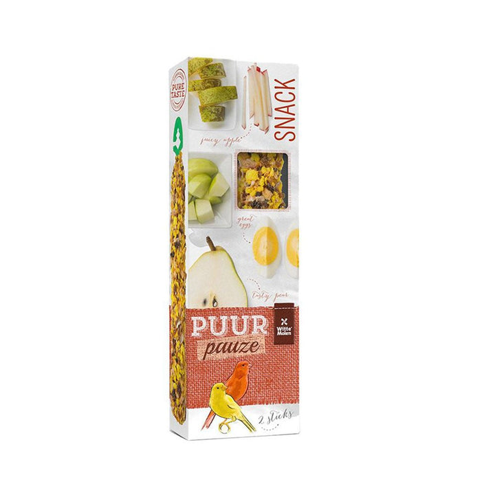 PUUR Pauze Bird Snack Sticks - Apple & Pear - Pets Essentials