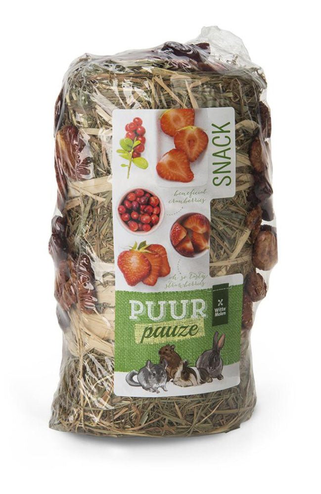 PUUR Pauze Hay Roll for Small Animals - Pets Essentials