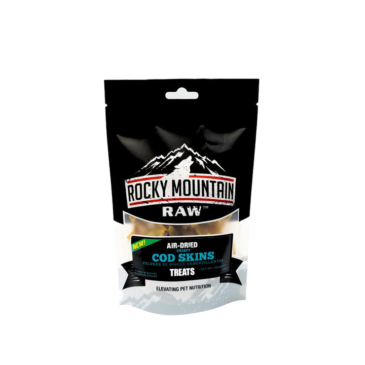 Rocky Mountain Raw Air Dried Treats - Cod Skins - Pets Essentials