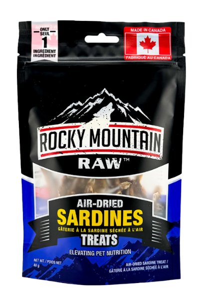 Rocky Mountain Raw Air Dried Treats - Sardines - Pets Essentials