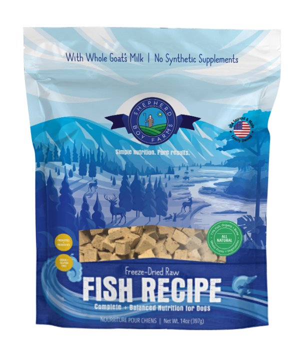 Shepherd Boy Farms Freeze - Dried Raw Treat - Fish Medley - Pets Essentials